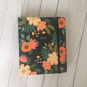 Rifle Paper Co. floral 2018 planner NWT